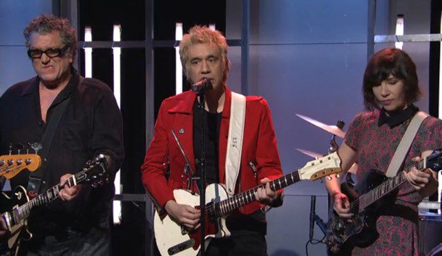 Fred Armisen's best character this season was Ian Rubbish, his pitch perfect parody of a punk rocker who loved Margaret Thatcher a bit too much. Rubbish made a surprise return in the season finale to perform "It's A Lovely Day," as Armisen's way of saying farewell to the show.